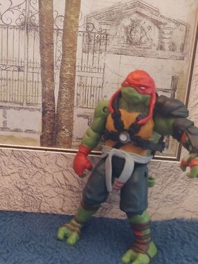 🐢 Raphael, Teenage Mutant  Turtle Action Figure -vintage